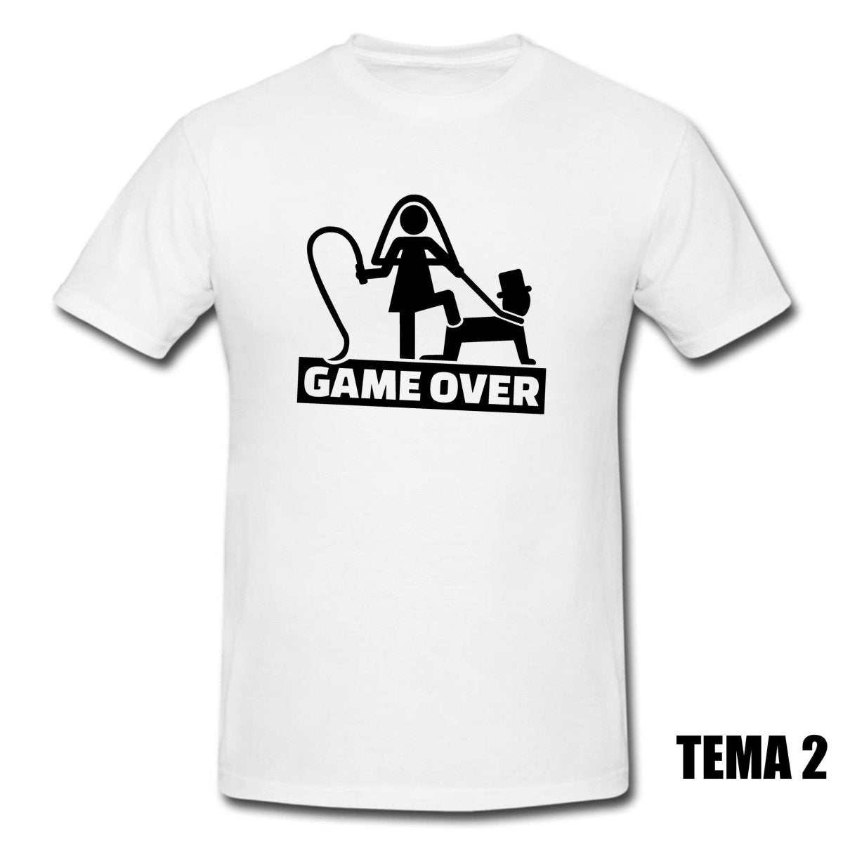 Tshirts - GAME OVER RMCLICK